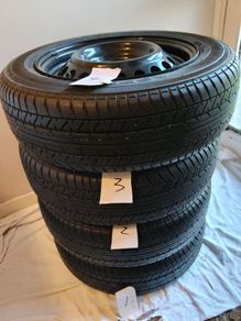 14" Tyres on steel rims