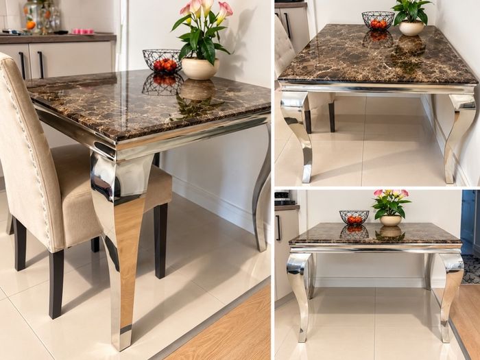 marble table