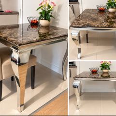 marble table