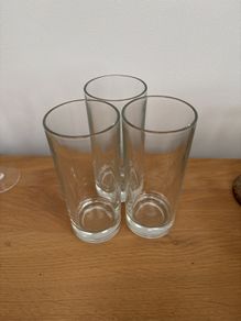 3 Glasses (tumblers)