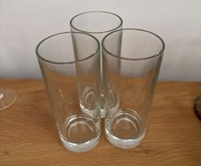 3 Glasses (tumblers)
