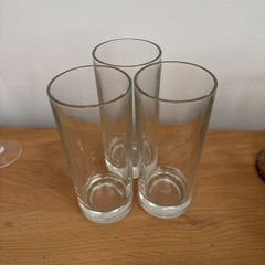 3 Glasses (tumblers)