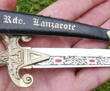 Vintage Ornate Dagger Letter Opener