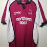 Vintage Newcastle Falcons rugby shirt jersey 2005 size Large KOOGA NORTHERN ROCK Image 2