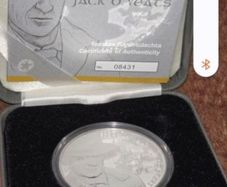 75X Jack B Yeats 10 Euro Silver Proof Coin 2012 From The Irish Central Bank Silver 1oz or 1 standard ounce coin.
