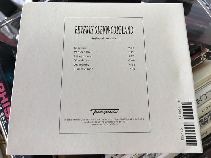 Beverly  Glenn-copeland  -  Keyboard Fantasies      CD