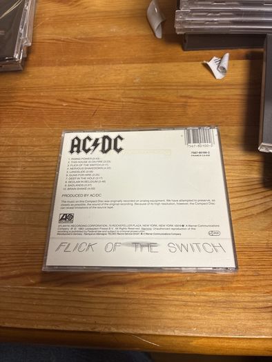 AC/DC - Flick Of The Switch