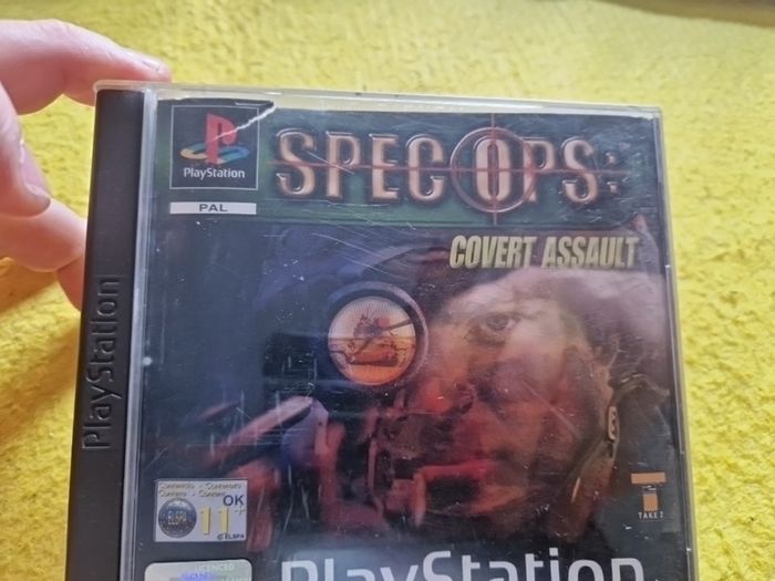 Spec Ops Covert Assault PlayStation1 Ps1 PlayStation2 Ps2 games Original