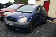 4x Toyota Yaris 's 98-05 for Parts @ OCG Spares