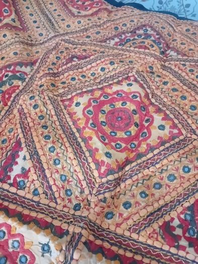 Mid century indian wall hanging or throw