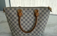 Louis Vuitton Damier Azur Canvass Saleya PM bag