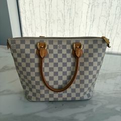Louis Vuitton Damier Azur Canvass Saleya PM bag