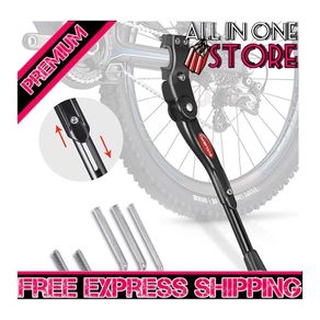 Bike Kickstand, Height Adjustable Bike Stand, Suitable for Mountain Bike, Road Bike, Kids Bike, Foldable Bike, Compatible for Bicycle With Wheel Diameter of 24-28 Inches (FREE SHIPPING)
