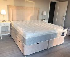 6ft 2 drawer Faith & Eathan split base and Tall Headboard