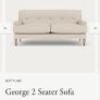 Neptune 2 seater sofa Image 7