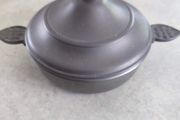Vintage Collectible French Etain 95 % Garanti  Pewter Tureen Bowl Dish &amp; Lid .