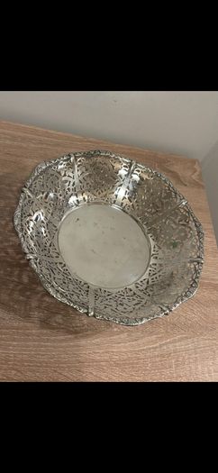 Vintage Silver Plated Ornate Bowl