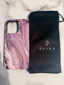 BURGA hard shell case and pouch iPhone 16 pro