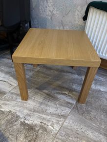 Oak IKEA Lack table