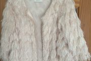 George Outerwear collection fluffy light beige cardigan size UK18 EU46 Perfect condition Postage included
