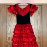 Spanish senorita flamingo dress Image 2