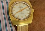 Vintage Marvin Swiss Mechanical Gold Plated Automatic wristwatch