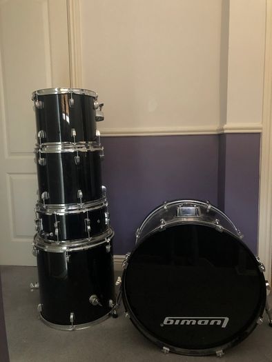 Ludwig Accent CS Combo with Paiste 14" Crash