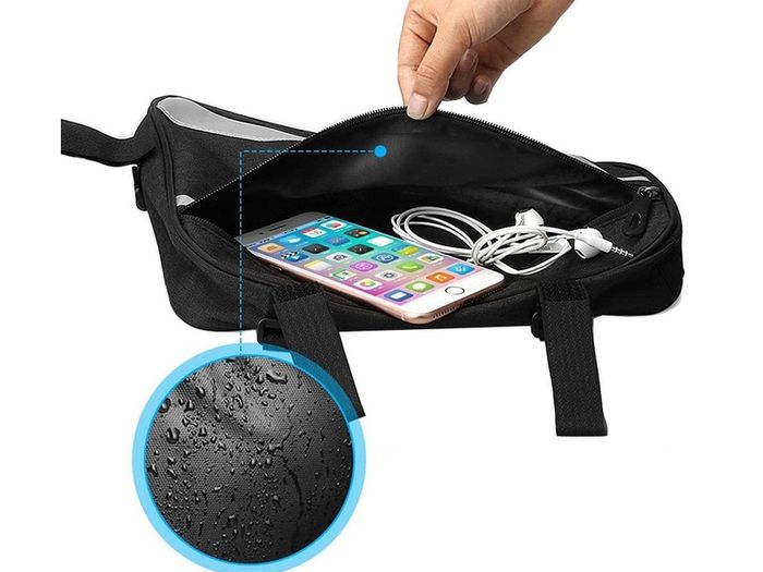 New Universal Waterproof Triangle Bike Bicycle Bags Front Tube Frame Bag #1273
