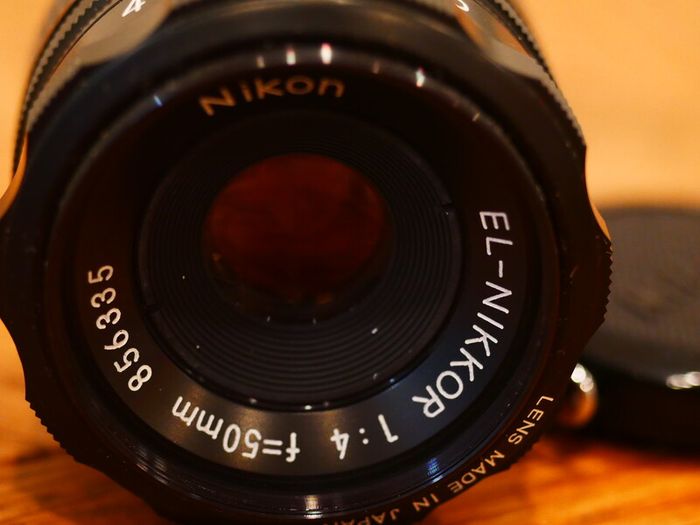 Nikon enlarger lens EL-NIKKOR 50mm 1:4
