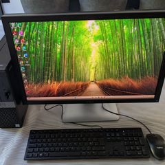 Dell Optiplex 7070 SFF PC Intel i5 9th Gen CPU 16GB DDR4 24" LCD Windows 11 & Office 2021 Pro, 512GB NVMe, Wifi