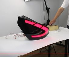 Ford fiesta rear tail lights pair