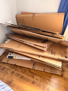Cardboard boxes