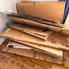Cardboard boxes