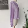 Antique vintage 1920s 1930s sheer cotton gauze hand embroidered folk boho blouse S bohemian rare Image 4