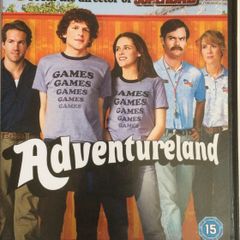 Adventureland [2009] Jesse Eisenberg, Kristen Stewart, Ryan Reynolds, Kristen Wiig & Bill Hader [Movie DVD]