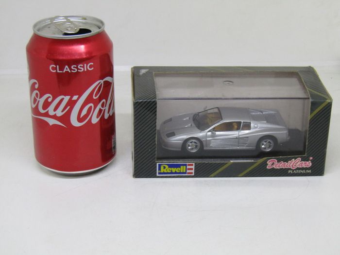 REVELL Detail Cars 322 Scale 1/43 FERRARI 512M 1995 Silver Mint Still in Box