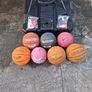 Everlast Basketball Hoop/Stand c/w 7 basket balls and nets Image 2
