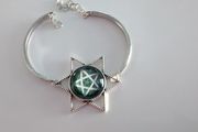 Wiccan Occult Pentagram Bangle