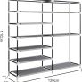 Shoe Rack Shoe Storage Boot Style Hode up to 27 Pairs Shoes With Non-woven Fabric Cover,Grey MULTIPLE COLOURS AVAILABLE (FREE POSTAGE) Image 6