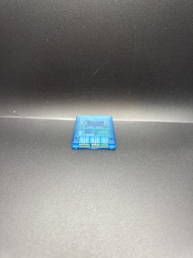 Ps2 Official Memory Card Clear Blue