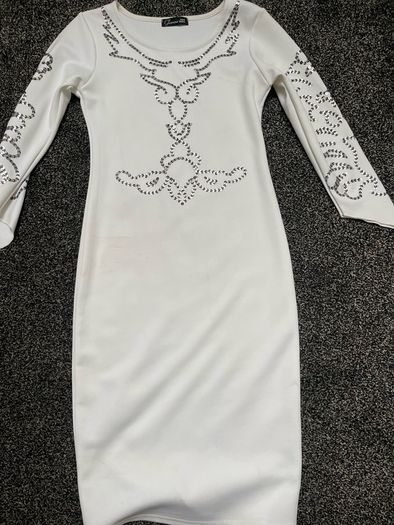 white dress