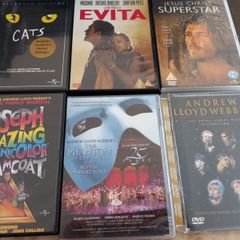 Andrew Lloyd Webber DVD Collection Bundle Musicals
