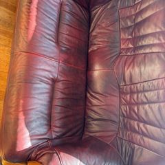 Leather couch
