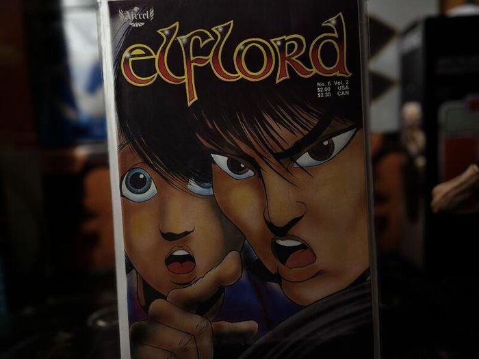 Elflord ! Issue #6 ! Fantasy ! Copper Age Comic from 1987 ! by Aircel Publishing !
