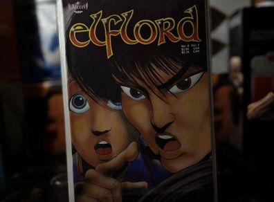 Elflord ! Issue #6 ! Fantasy ! Copper Age Comic from 1987 ! by Aircel Publishing !