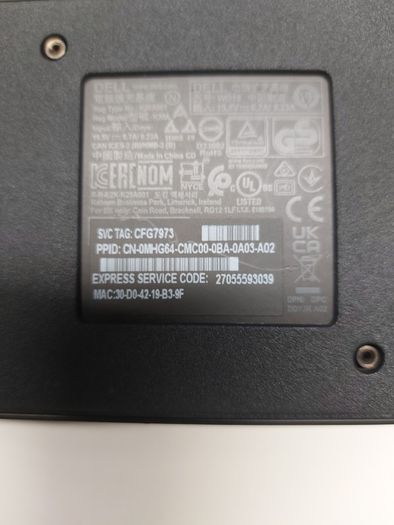 DELL WD19 Docking Station