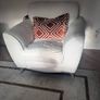 arm chair and footstool Image 2