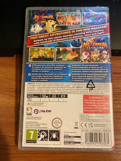 Nexomon and Nexomon Extinction Complete Edition Nintendo Switch