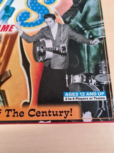 Elvis the Game trivia board game CADACO vintage 2000