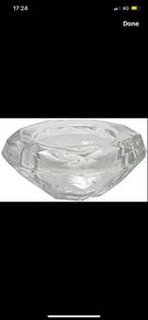 Laura Ashley Faceted Glass Tea Light Holders